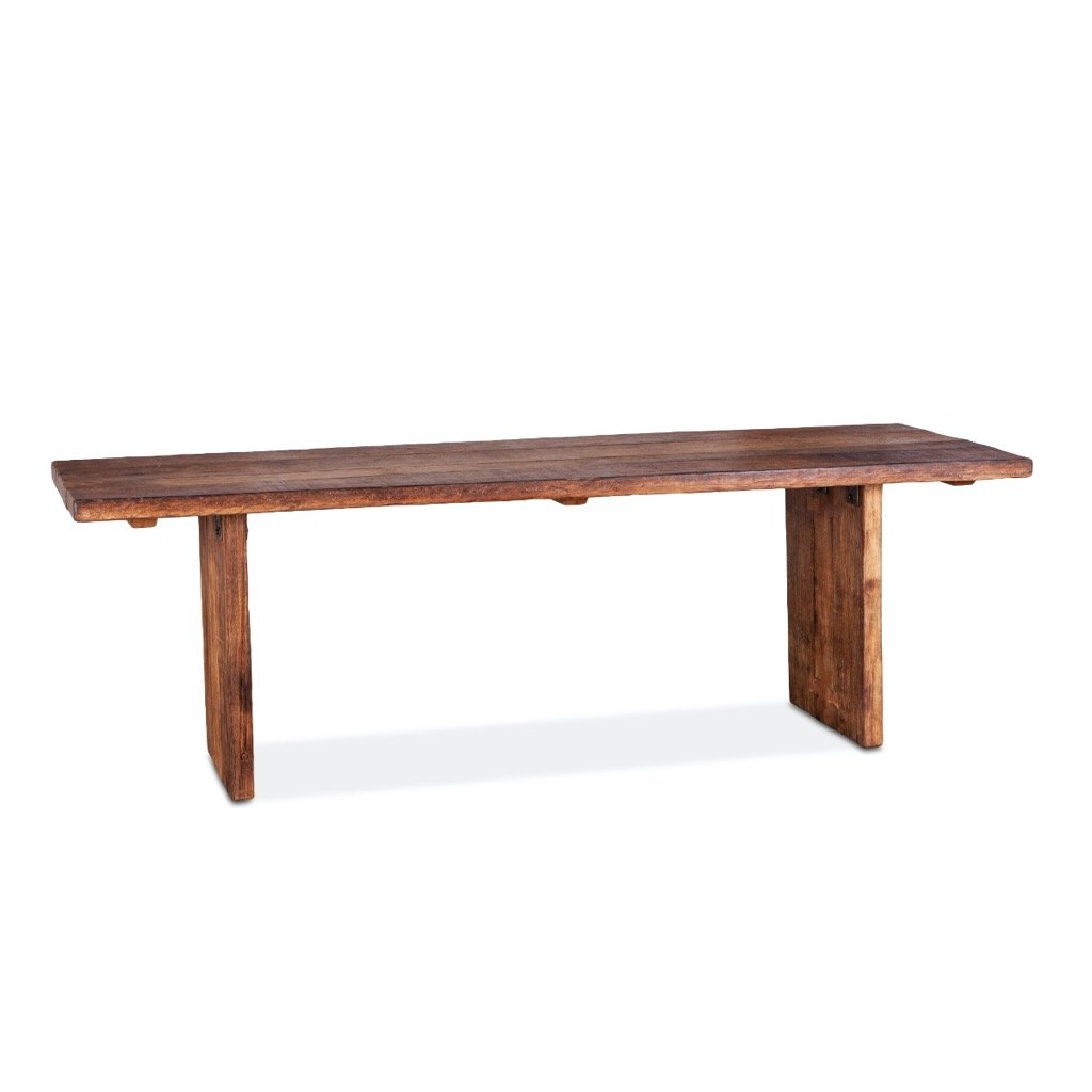 NEW MODERN rectangular dining table in reclaimed wood