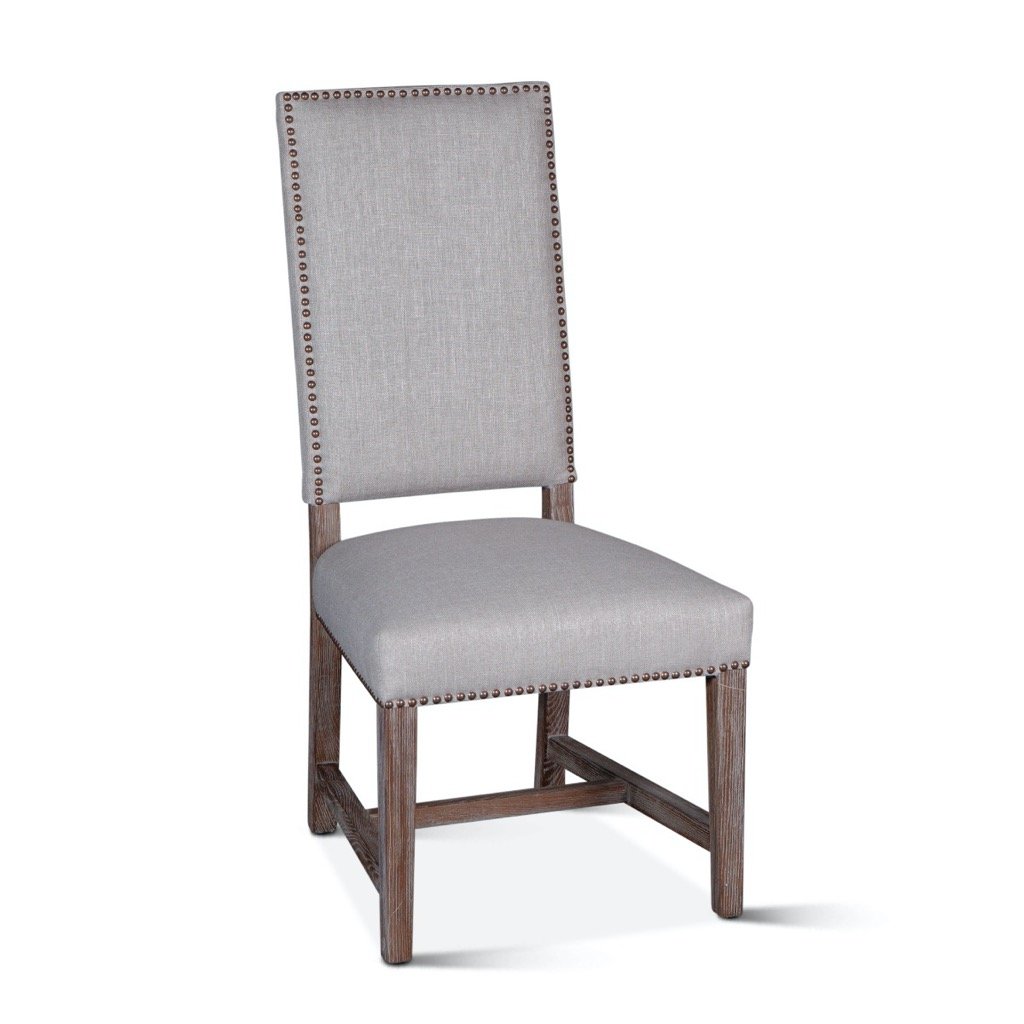 Darcy Dining Chair Greige Linen Driftwood