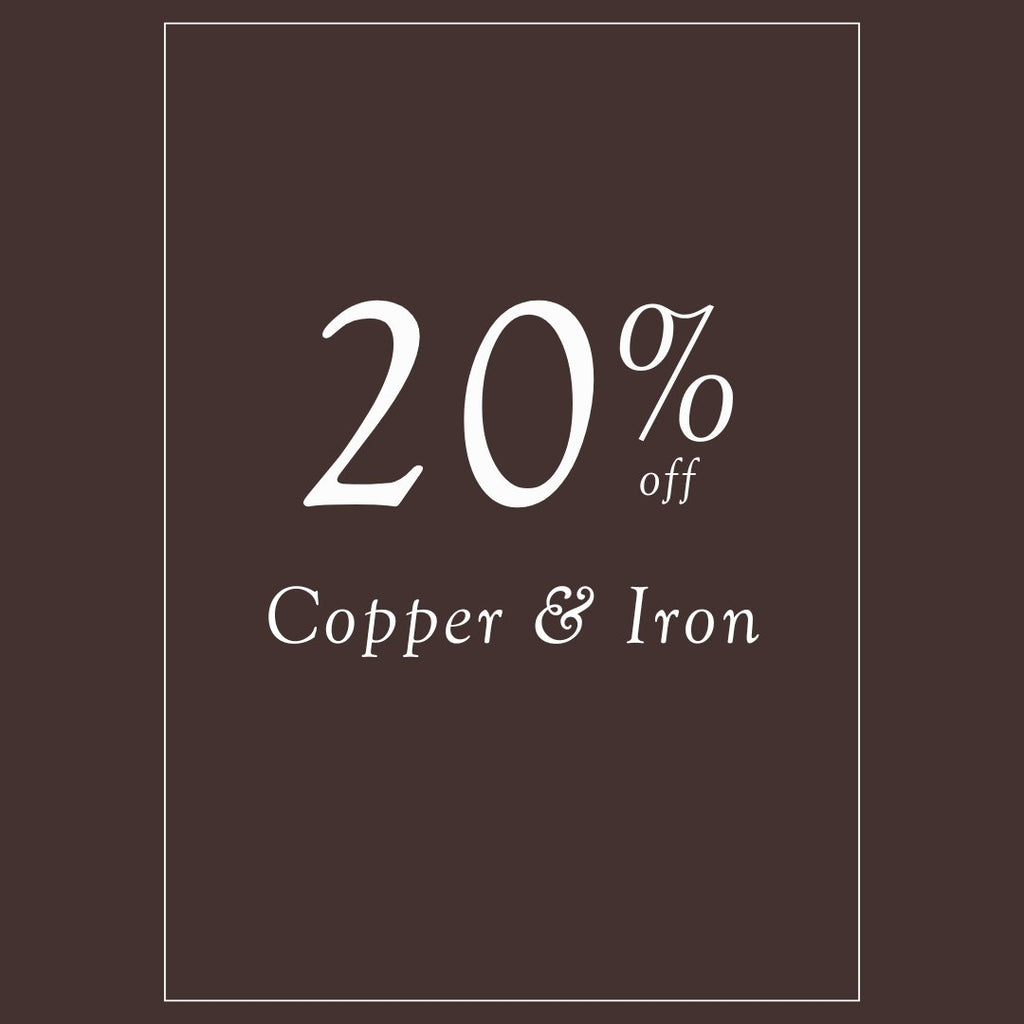 Shop custom copper and iron furniture on sale at Artesanos