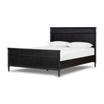 Toulouse Bed Distressed Black Angled View 231966-004