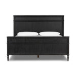 Toulouse Bed Distressed Black Front Facing View 231966-004