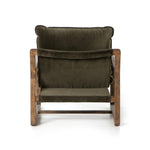 Ace Chair Olive Green Back View 105583-034