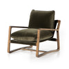 Ace Chair Olive Green Angled View 105583-034