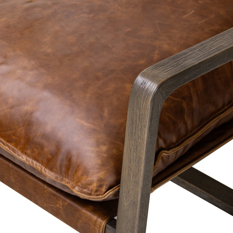 Ace Chair Raleigh Chestnut Armrest