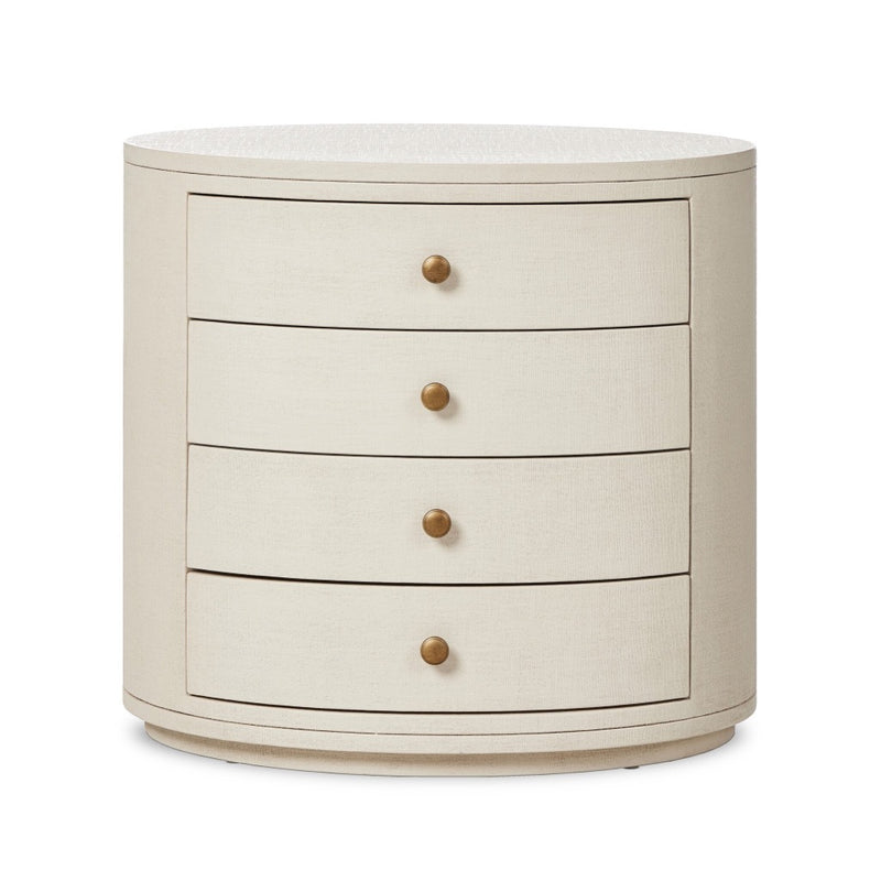 Amelia Oval Nightstand 245941-001 front view 