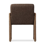 Amur Outdoor Dining Chair Ellor Brown Back View Four Hands