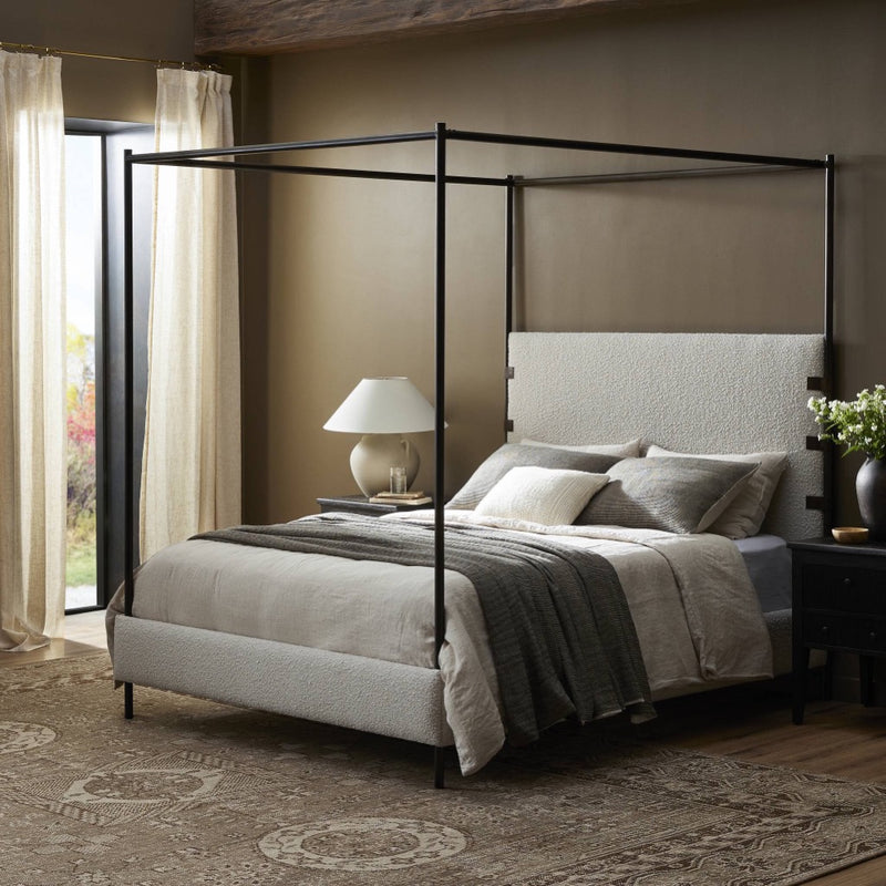 Anderson Canopy Bed - Knoll Natural