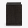 Co.House Designs Anila Oak Nightstand Black Side View