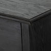 Four Hands Antoinette Chest Distressed Black Oak Corner Detail