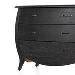 Antoinette Chest Distressed Black Oak Tapered Legs 229767-002