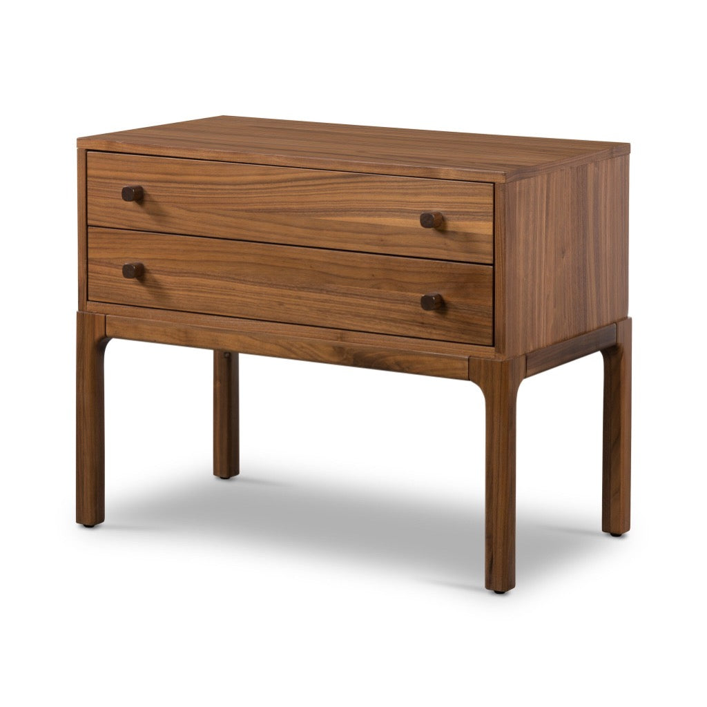 Four Hands Arturo Nightstand side angle view 