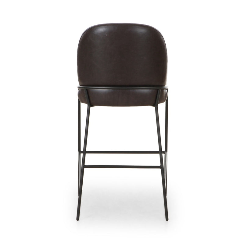 Astrud Bar Stool Sonoma Black Back View 105785-014