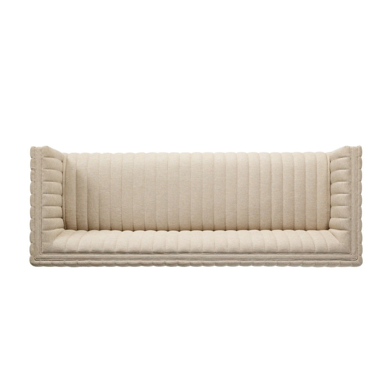 Four Hands Augustine Outdoor Sofa Casa Cream Top View