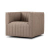 Four Hands Augustine Swivel Chair angled view 