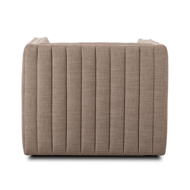 Four Hands Augustine Swivel Chair back view 