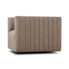 Four Hands Augustine Swivel Chair side angled view 