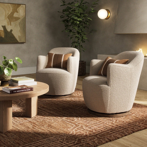 Aurora Swivel Chair - Knoll Natural