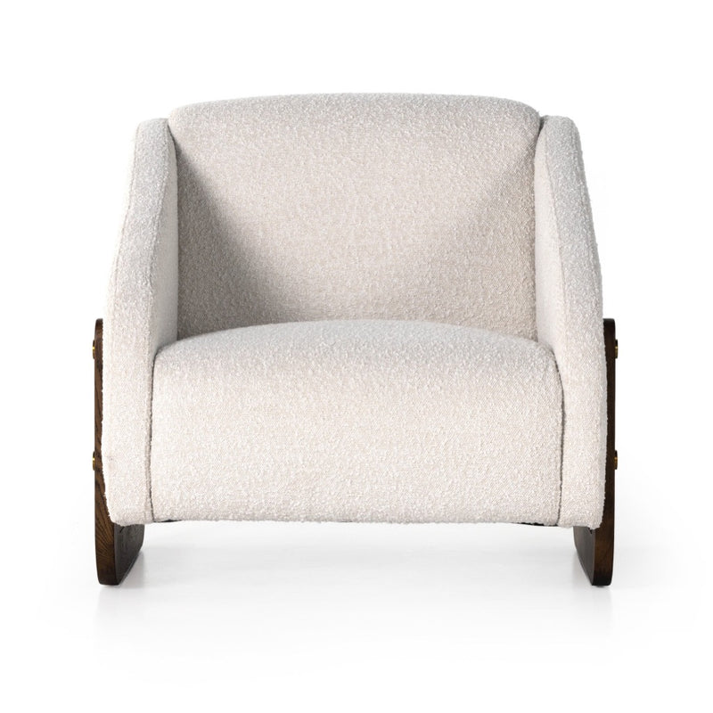 Four Hands Bevan Chair - Knoll Natural front facing view 