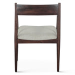 Home Trends & Design Bijou Dining Chair Dark Sienna Back View