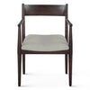 Home Trends & Design Bijou Dining Chair Dark Sienna Front Facing View