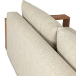 Branford Outdoor Sofa Ellor Beige Pillow Cushions Four Hands