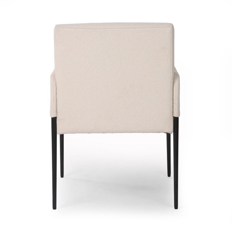 Four Hands Brickel Dining Armchair back view