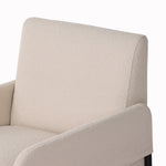 Four Hands Brickel Dining Armchair chair back view