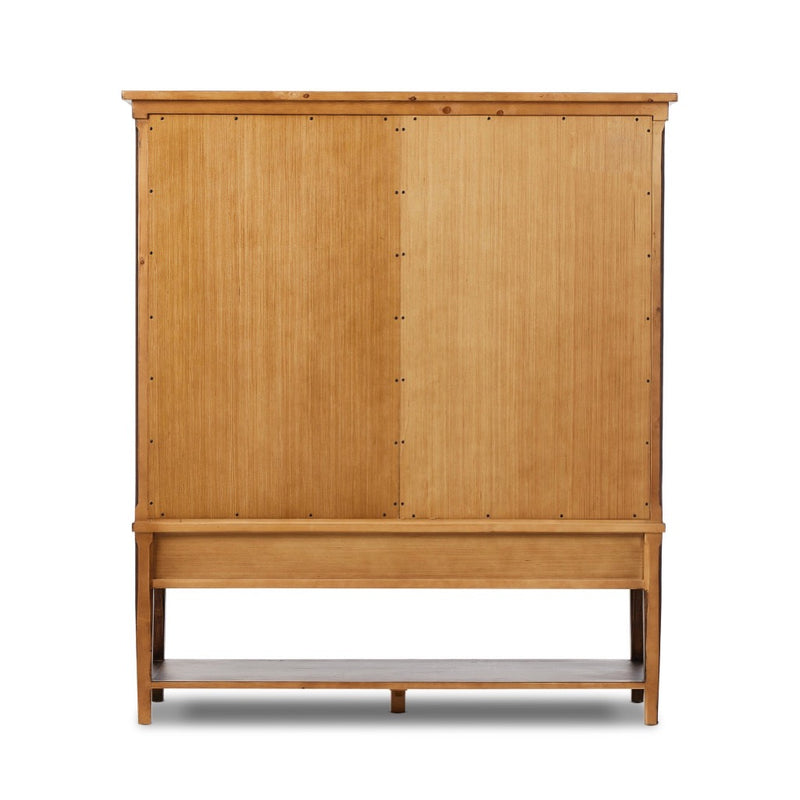 Four Hands Brimley Wide Cabinet back view 