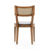 Four Hands Britt Outdoor Dining Chair Stinson White Back View