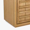 Buddy 3-Door Oak Buffet Natural Carved Front Door CH-1001681-VN13-FN-ST-BF-NT-OS