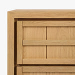 Buddy 6 Drawer Dresser Natural Top Left Corner Detail CH-1001684-VN13-FN-BD-DR-NT-OS