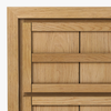 Co.House Designs Buddy Oak Nightstand Natural Carved Drawer Details