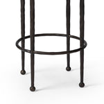 Corinne Counter Stool Ivan Stone Iron Legs 246568-002