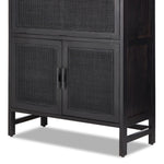 Four Hands Caprice Bar Cabinet bottom shelf drawers