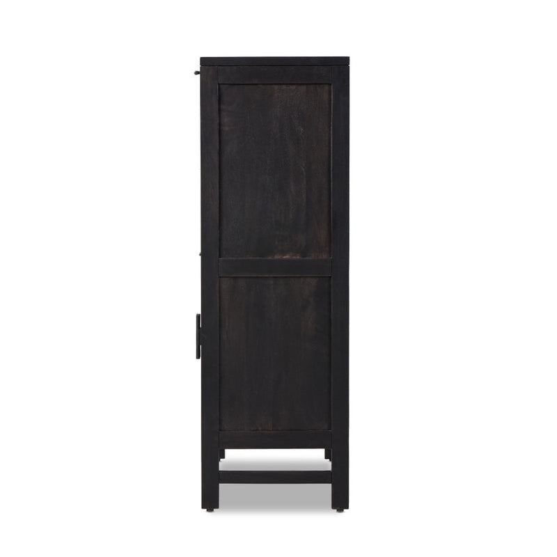 Four Hands Caprice Bar Cabinet side view 