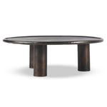 Cary Coffee Table Distressed Bronze Three Legs Detail Four Hands