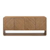 Caspian Sideboard Natural Ash Veneer Front Facing View 231265-001