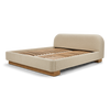 American Leather Castiel Bed Marise Parchment angled View Frame