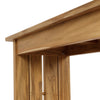 Chapman Outdoor Console Table Natural Teak-FSC Teak Base Four Hands