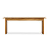 Chapman Outdoor Console Table Natural Teak-FSC Front Facing Biew Four Hands