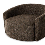 Chloe Swivel Chair Ivan Granite Fabric Seating Four Hands