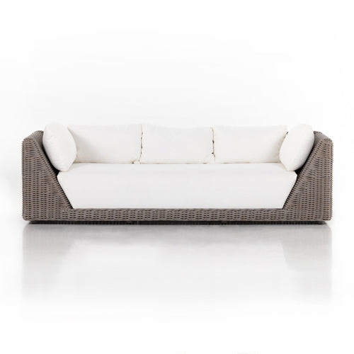 Como Outdoor Sofa Venao Ivory Front Facing View 226858-003