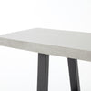 Cyrus Dining Bench - Light Grey