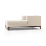 Dylan Chaise Lounge Kerbey Taupe Angled View 105997-013