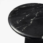 Ellen Drink Table - Black Marble