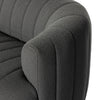 Elliana Sofa FIQA Boucle Charcoal Channeled Armrest 235244-006