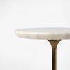 Laura Drink Table White Marble Tabletop Co.House Designs