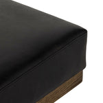 Giorgio Accent Bench Rialto Ebony Corner Detail 225740-007