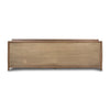 Four Hands Glenview 6 Door Sideboard Weathered Oak Veneer Back View