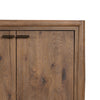 Glenview 6 Door Sideboard Weathered Oak Veneer Front Doors 236124-001